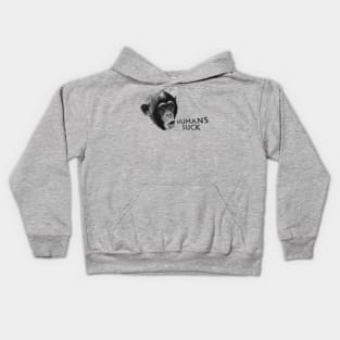 The Humans Suck Chimp Kids Hoodie